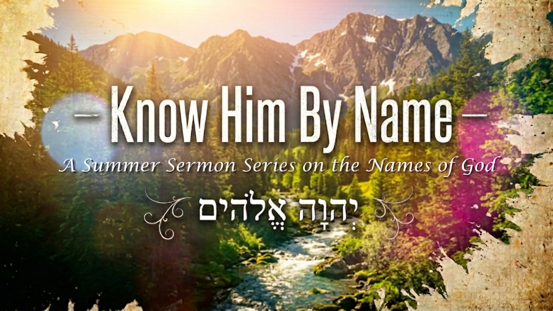 Know Him BY Name HD
